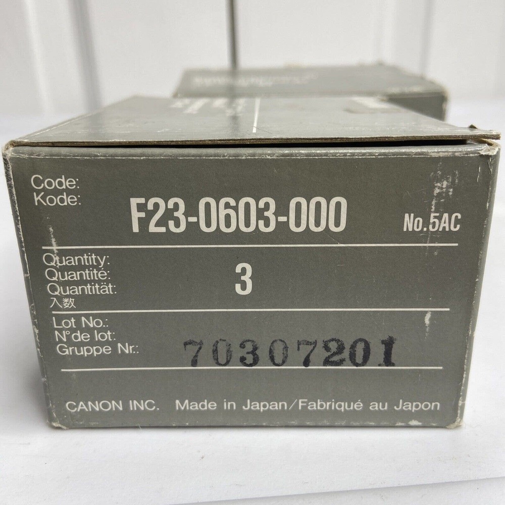 NEW Canon A1 Staple Cartridge F23-0603-000 3 + 2 Cartridges Genuine Set - Picture 3 of 4